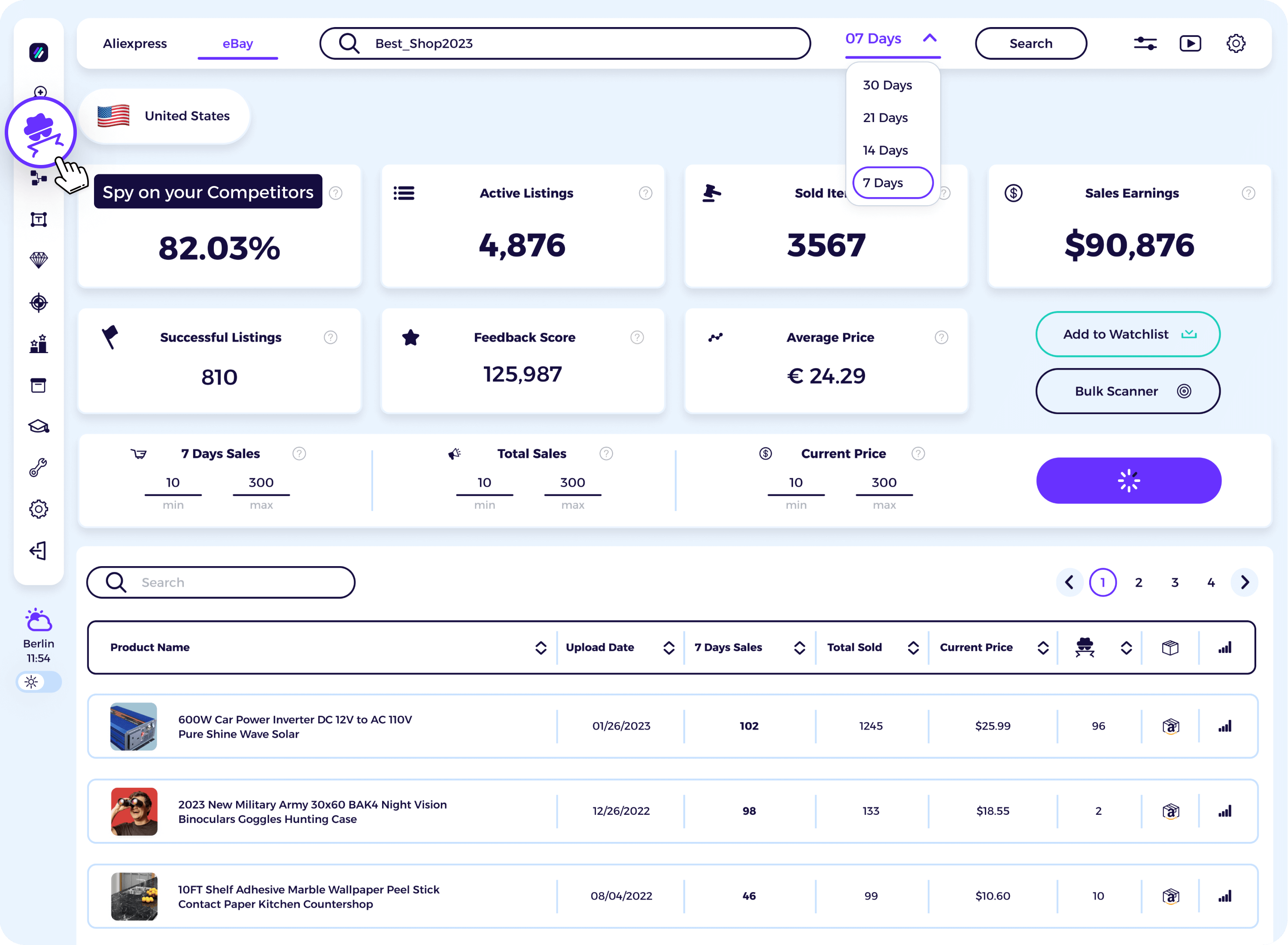 Competitor research tips for eBay sellers