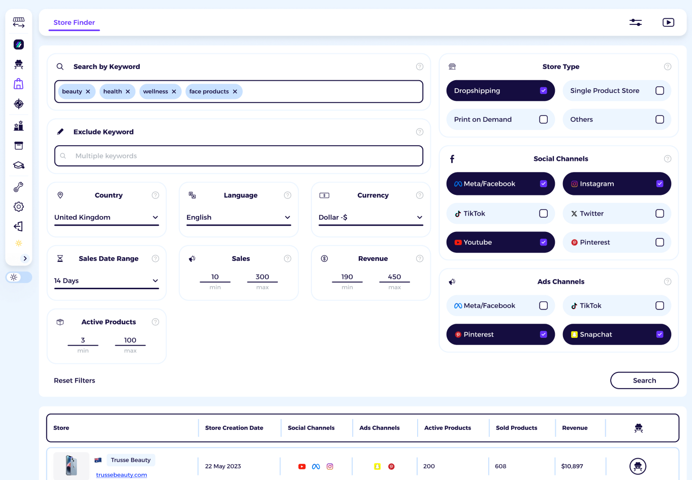 Scale your dropshipping business with our suite of dropshipping research tools